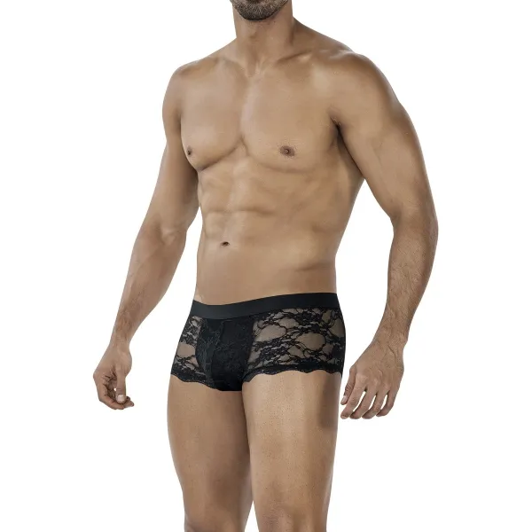 Schwarzer Lacey Trunk Shorts C4MRAV106 von Cut4Men | Fesselliebe.de