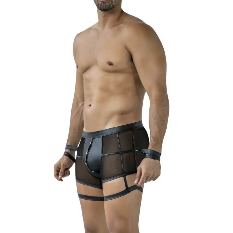 Schwarzer Prison Shorts C4MRAV107 von Cut4Men | Fesselliebe.de