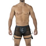 Schwarzer Prison Shorts C4MRAV107 von Cut4Men | Fesselliebe.de