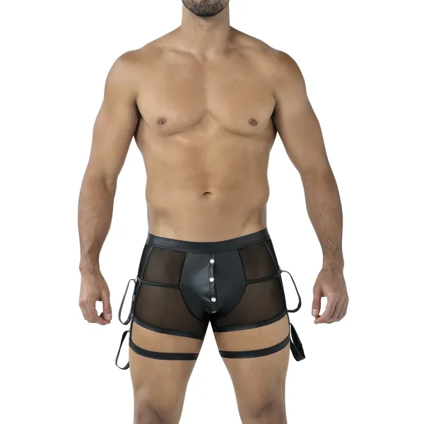 Schwarzer Prison Shorts C4MRAV107 von Cut4Men | Fesselliebe.de