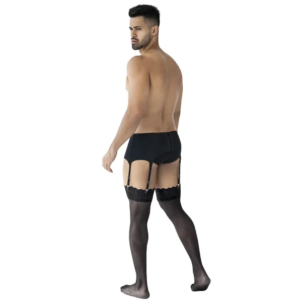 Schwarzer Herren Strumphaltergürtel C4MRAV108 von Cut4Men | Fesselliebe.de