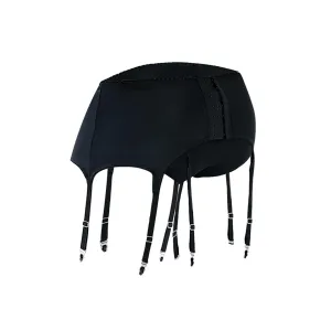 Schwarzer Herren Strumphaltergürtel C4MRAV108 von Cut4Men