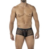 Schwarzer Trunk Shorts mit Netz RAV110 von Cut4Men | Fesselliebe.de