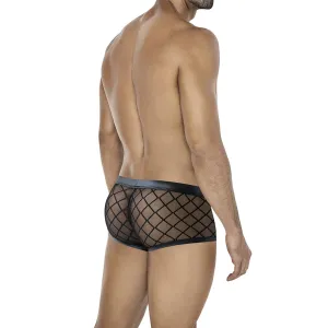 Schwarzer Trunk Shorts mit Netz RAV110 von Cut4Men