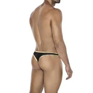 Schwarz/goldner String mit Netz RAV111 von Cut4Men
