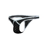 Schwarz/silberner String mit Netz RAV112 von Cut4Men | Fesselliebe.de