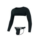 Schwarzes Jockstrap-Set RAV117 von Cut4Men | Fesselliebe.de