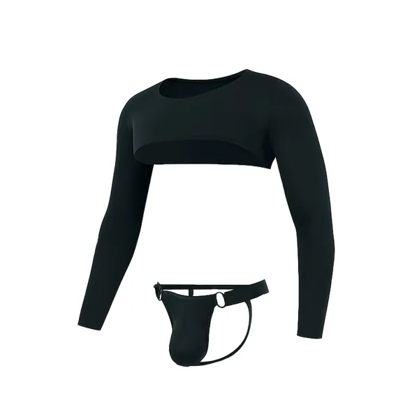 Schwarzes Jockstrap-Set RAV117 von Cut4Men | Fesselliebe.de