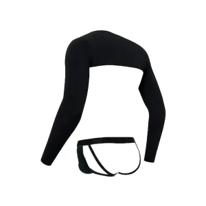 Schwarzes Jockstrap-Set RAV117 von Cut4Men