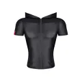 Herren Kapuzen T-Shirt RMEttore001 schwarz von Regnes Fetish Planet