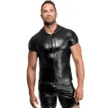 Herren Kapuzen Hemd H085 von Noir Handmade Kink Royal Collection
