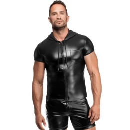 Herren Kapuzen Hemd H085 von Noir Handmade Kink Royal Collection | Fesselliebe.de