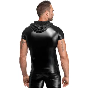 Herren Kapuzen Hemd H085 von Noir Handmade Kink Royal Collection