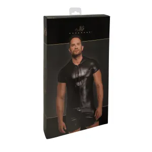 Herren Kapuzen Hemd H085 von Noir Handmade Kink Royal Collection