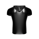 Herren Kapuzen Hemd H085 von Noir Handmade Kink Royal Collection | Fesselliebe.de