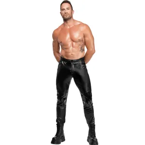 Schwarze Herrenhose Rogue H087 von Noir Handmade Kink Royal Collection