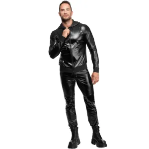 Schwarze Herrenhose Rogue H087 von Noir Handmade Kink Royal Collection