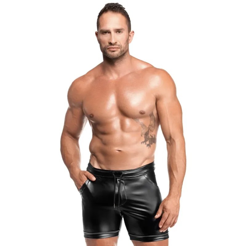 Schwarze Shorts Rogue H088 von Noir Handmade Kink Royal Collection | Fesselliebe.de