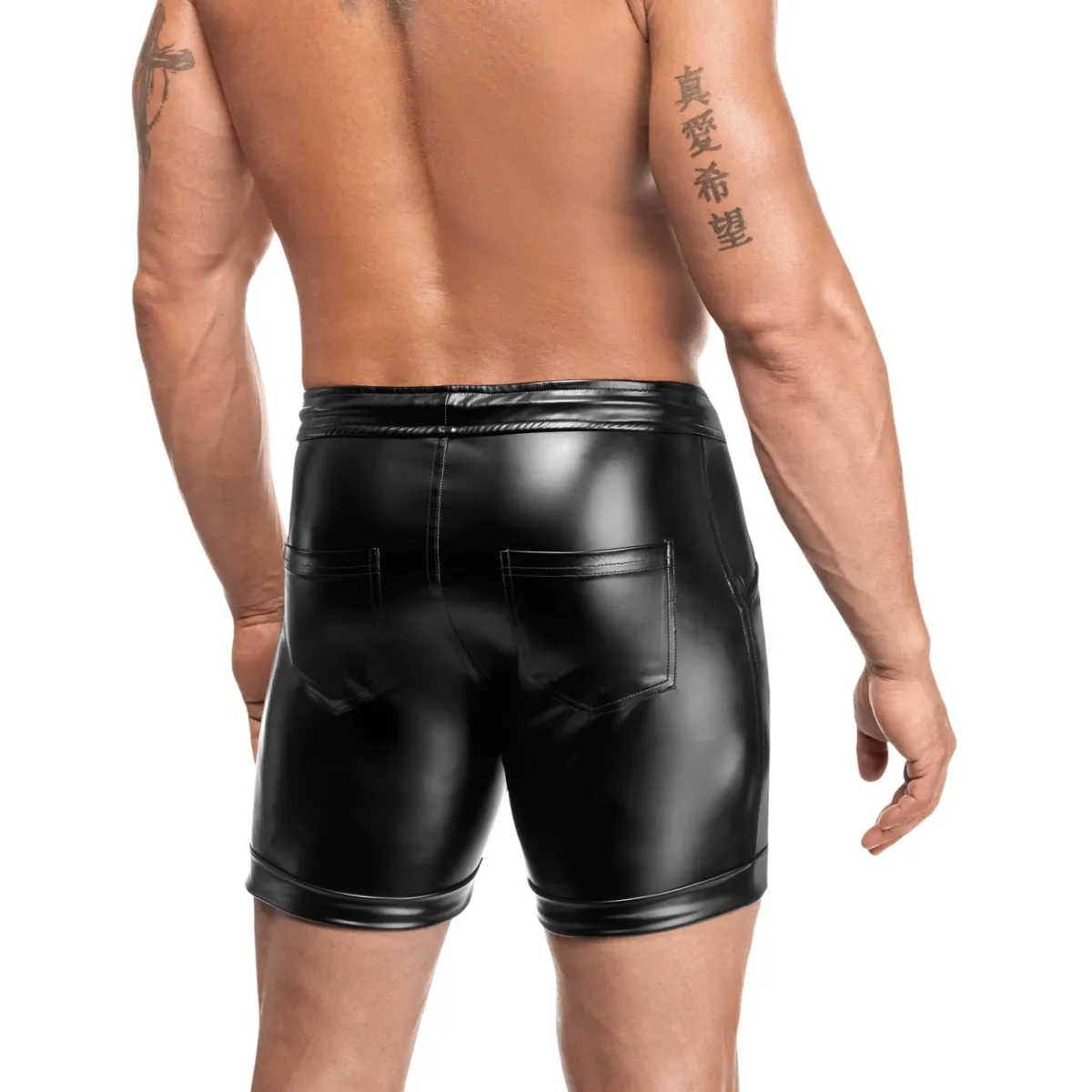 Schwarze Shorts Rogue H088 von Noir Handmade Kink Royal Collection | Fesselliebe.de