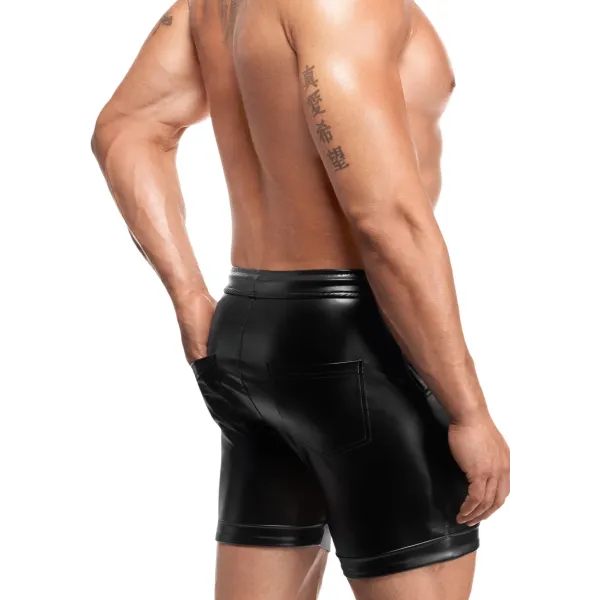 Schwarze Shorts Rogue H088 von Noir Handmade Kink Royal Collection | Fesselliebe.de