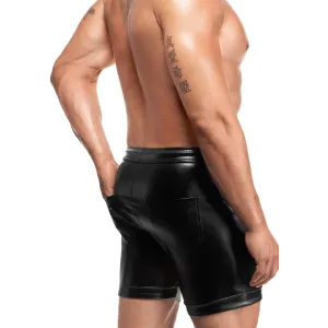 Schwarze Shorts Rogue H088 von Noir Handmade Kink Royal Collection