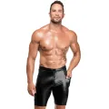 Schwarze Shorts Onyx Hybrid H089 von Noir Handmade Kink Royal Collection