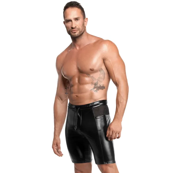 Schwarze Shorts Onyx Hybrid H089 von Noir Handmade Kink Royal Collection | Fesselliebe.de