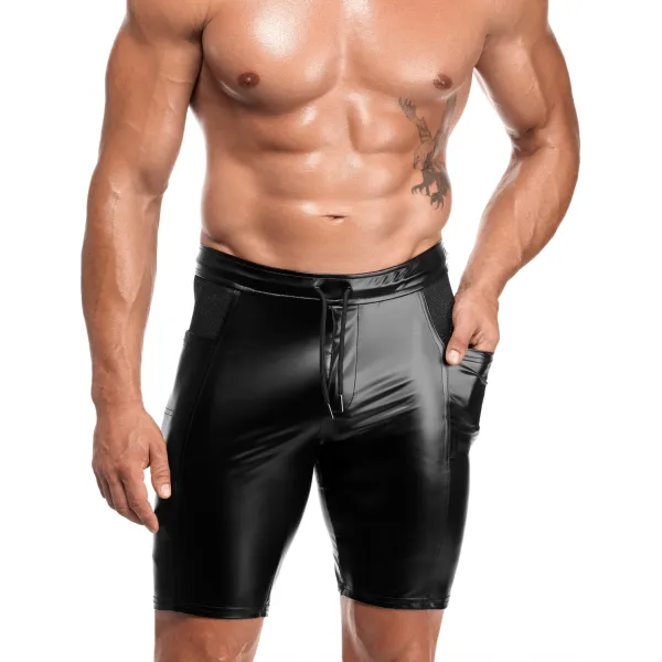 Schwarze Shorts Onyx Hybrid H089 von Noir Handmade Kink Royal Collection | Fesselliebe.de