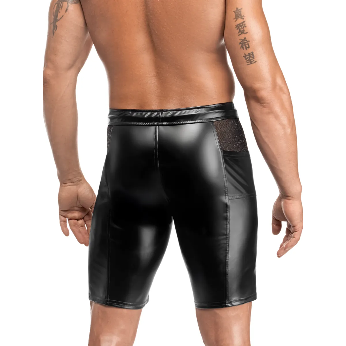 Schwarze Shorts Onyx Hybrid H089 von Noir Handmade Kink Royal Collection | Fesselliebe.de