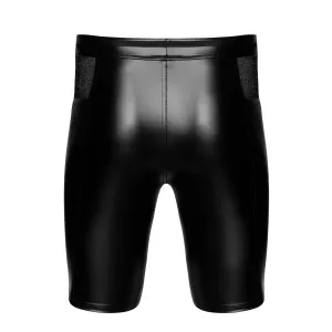 Schwarze Shorts Onyx Hybrid H089 von Noir Handmade Kink Royal Collection