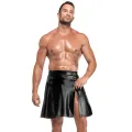 Schwarzer Herren Rock Valor H090 von Noir Handmade Kink Royal Collection