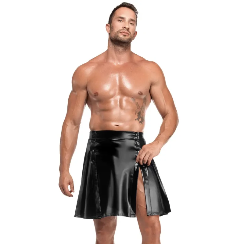 Schwarzer Herren Rock Valor H090 von Noir Handmade Kink Royal Collection | Fesselliebe.de