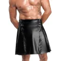 Schwarzer Herren Rock Valor H090 von Noir Handmade Kink Royal Collection