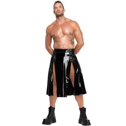 Langer Herren Lack Rock Empire H091 by Noir Handmade Kink Royal Collection | Fesselliebe.de
