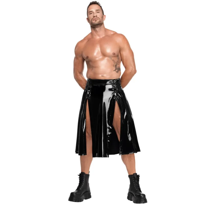 Langer Herren Lack Rock Empire H091 by Noir Handmade Kink Royal Collection | Fesselliebe.de