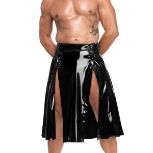 Langer Herren Lack Rock Empire H091 by Noir Handmade Kink Royal Collection