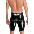Schwarze Lack Shorts Voltage H094 von Noir Handmade Kink Royal Collection