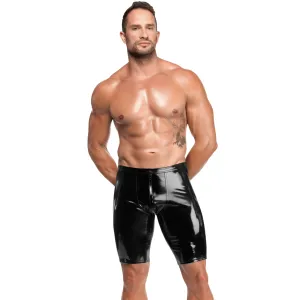 Schwarze Lack Shorts Voltage H094 von Noir Handmade Kink Royal Collection