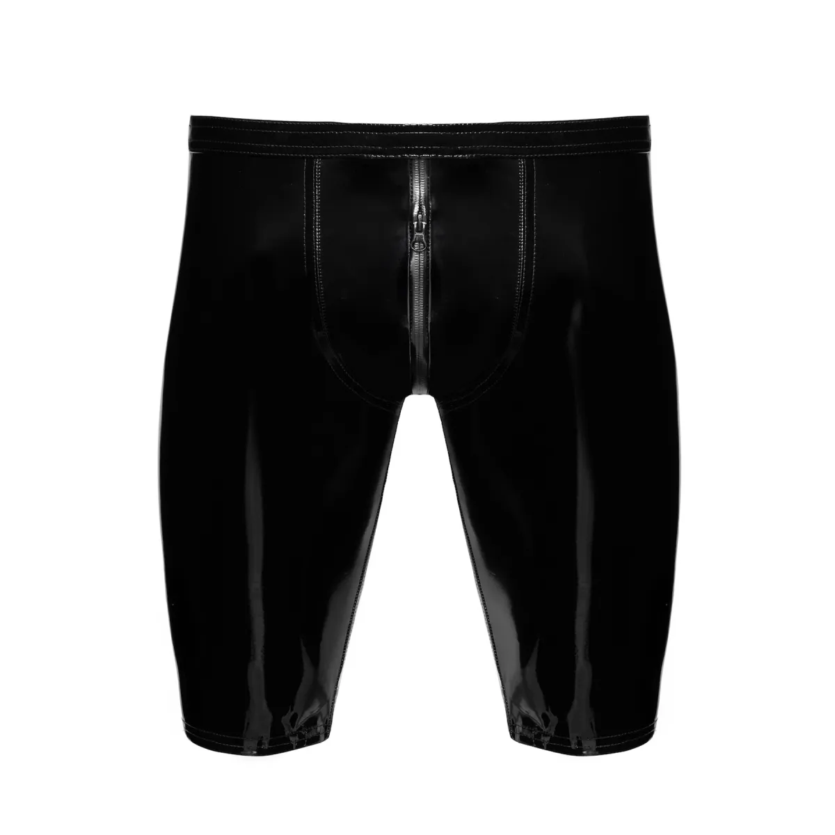 Schwarze Lack Shorts Voltage H094 von Noir Handmade Kink Royal Collection | Fesselliebe.de