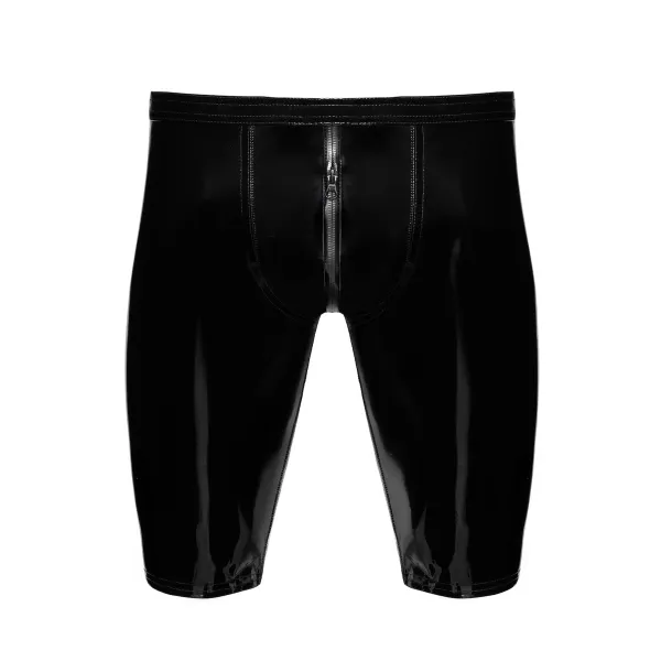 Schwarze Lack Shorts Voltage H094 von Noir Handmade Kink Royal Collection | Fesselliebe.de