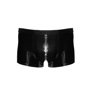 Schwarze Lack Shorts Voltage H095 von Noir Handmade Kink Royal Collection