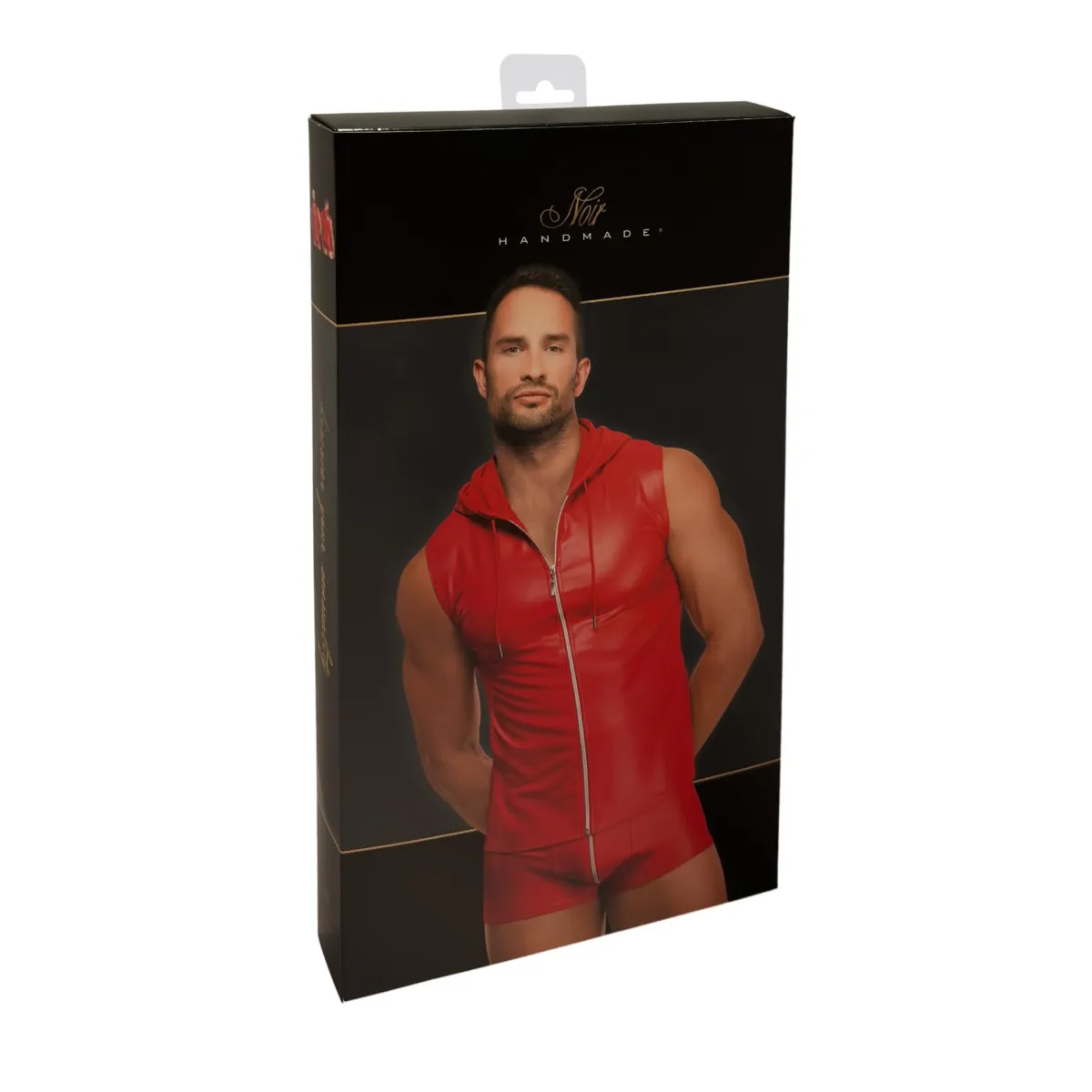 Herren Kapuzen Weste H096 von Noir Handmade Kink Royal Collection | Fesselliebe.de