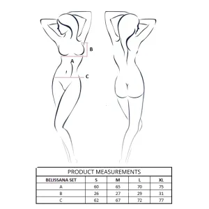 Schwarzes Set PA597540 von Passion