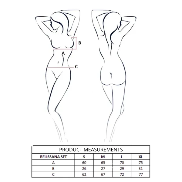 Blaues Set PA597548 von Passion | Fesselliebe.de