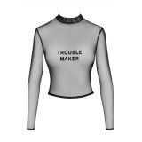 F389 Troublemaker Top von Noir Handmade | Fesselliebe.de