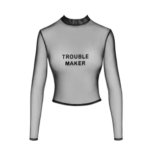 F389 Troublemaker Top von Noir Handmade