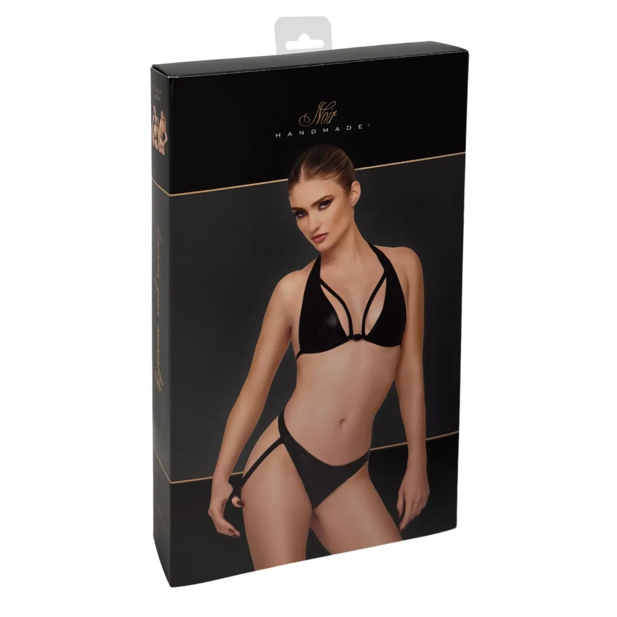 F391 Troublemaker Bralette schwarz von Noir Handmade | Fesselliebe.de