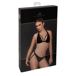 F391 Troublemaker Bralette schwarz von Noir Handmade