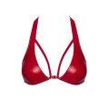 F392 Troublemaker Bralette rot von Noir Handmade