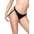 F393 Troublemaker Strappy Panties schwarz von Noir Handmade